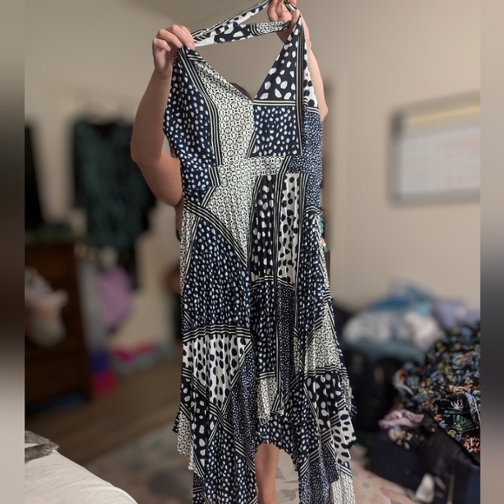 Express Handkerchief Hem Dress, NWT